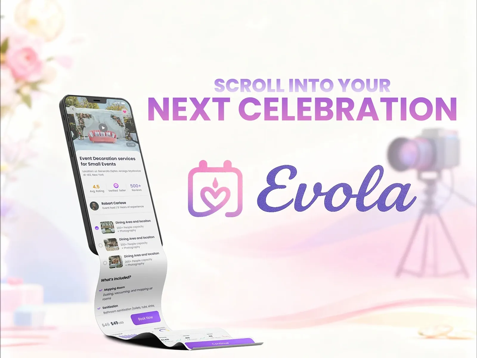 Evola - marketplace app design by NeoAltair