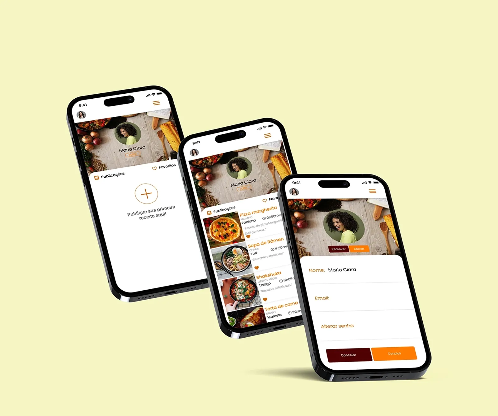 Food Recipe recipe app design - view 2