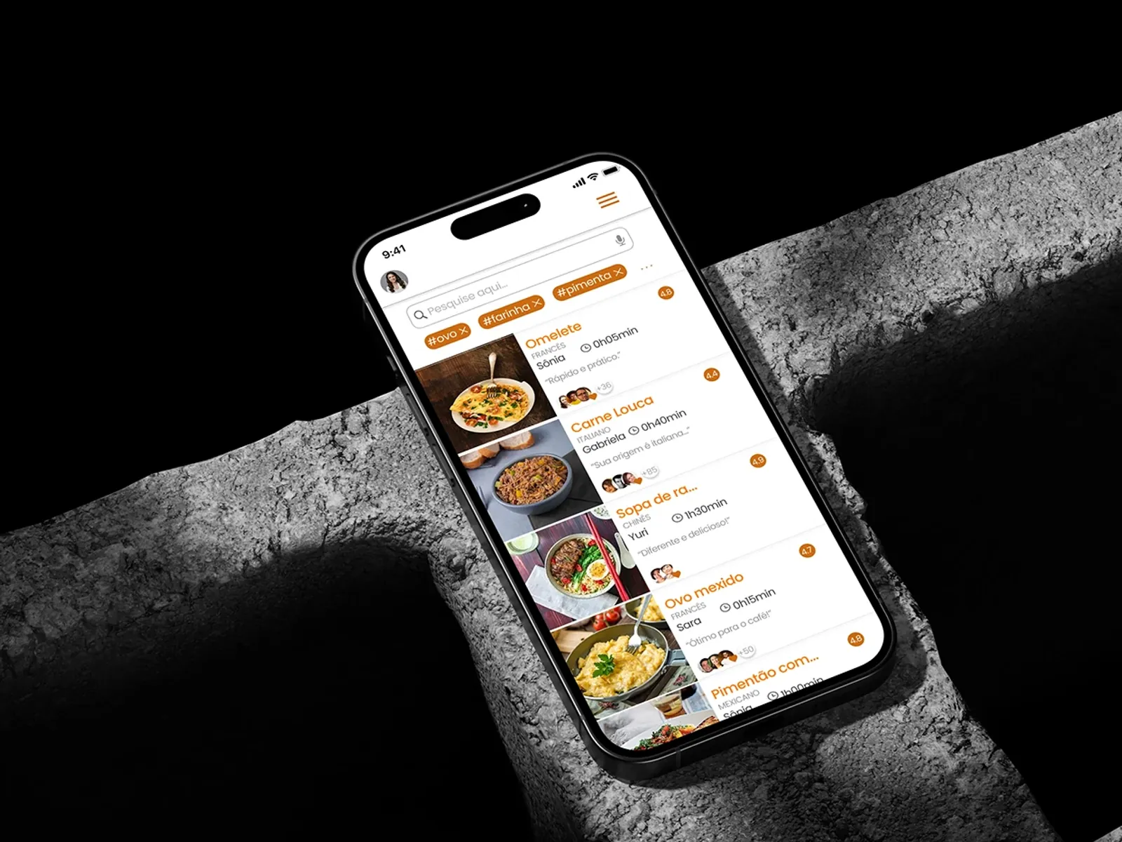 Food Recipe - recipe app design by NeoAltair