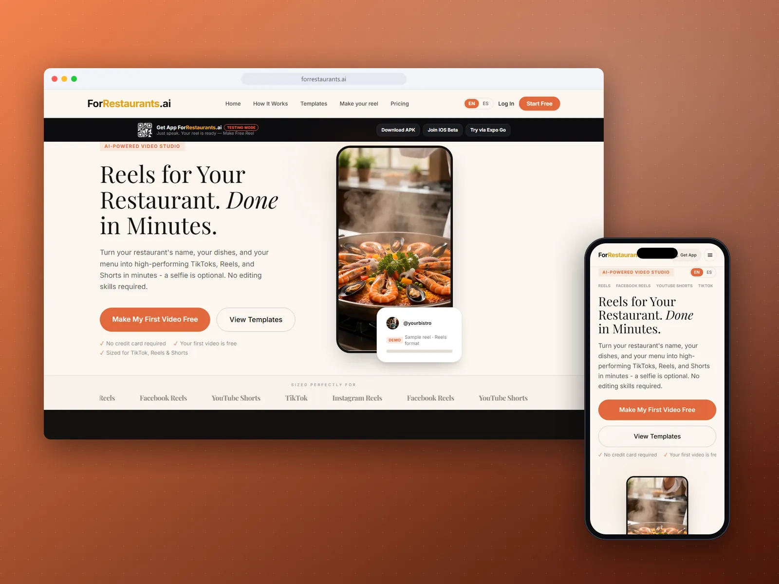 ForRestaurants.ai - ai video by NeoAltair