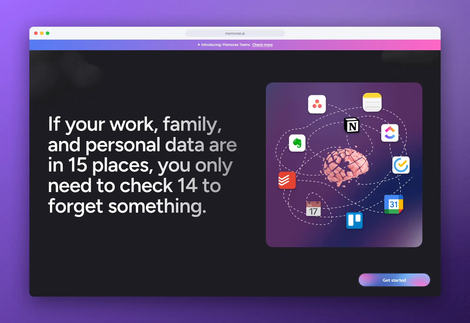 Memorae ai assistant - view 3