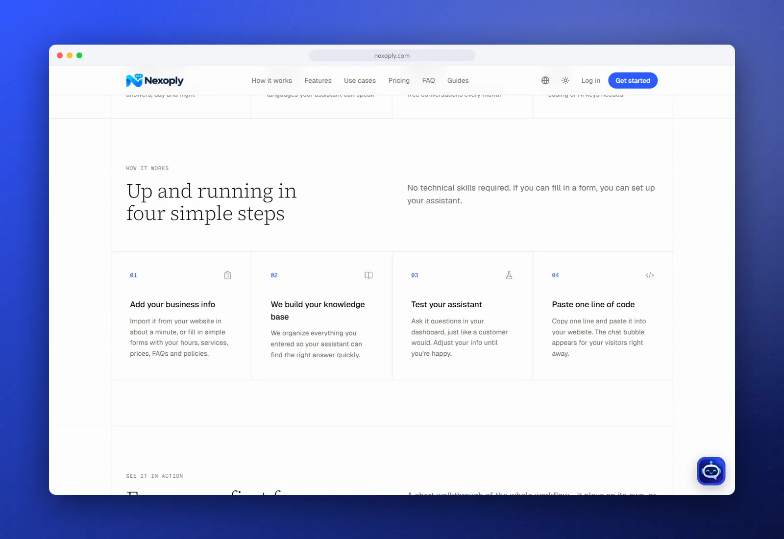 Nexoply ai saas - view 1