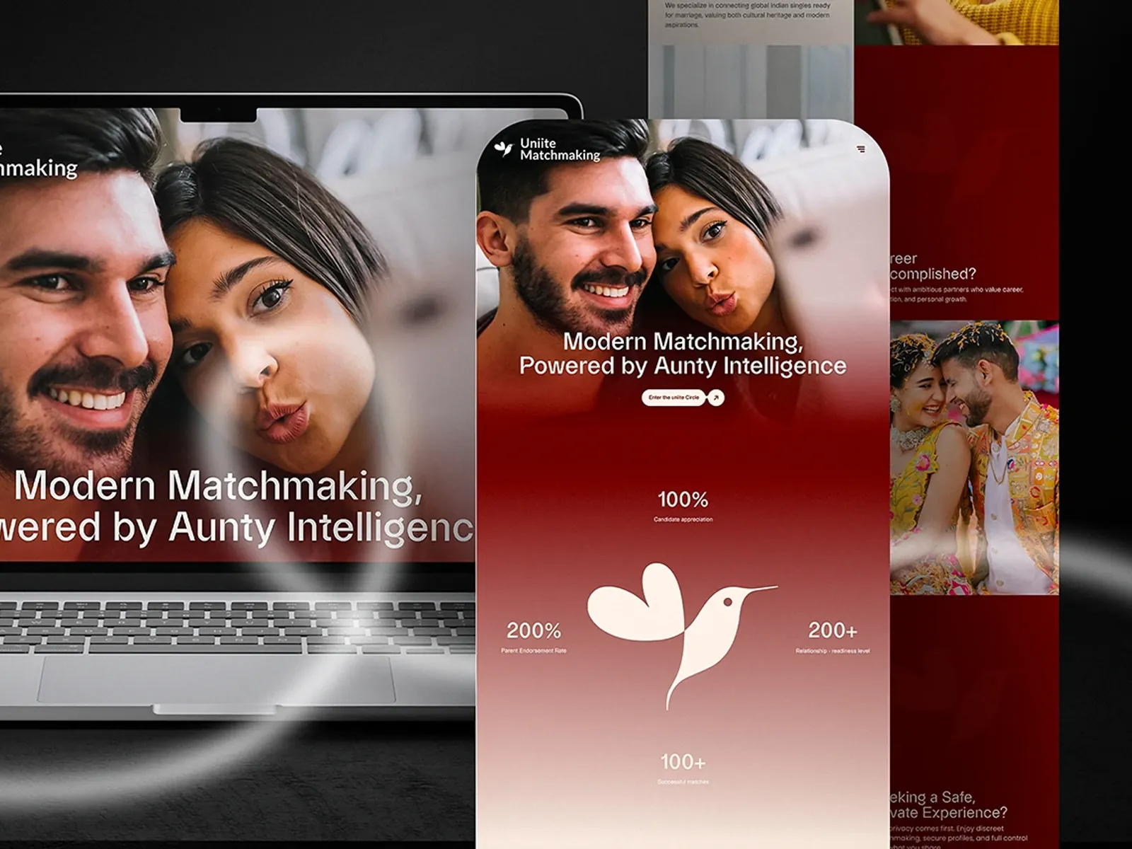 Uniite - matchmaking platform design by NeoAltair